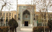 عزاداری امام حسین(ع) در کتابخانه ملک