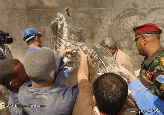 گزارش تصویری بازسازی حرمین عسگریین 2