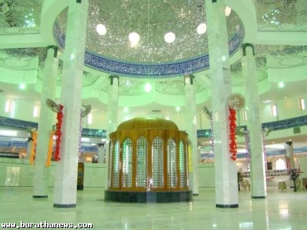 افتتاح مسجد حنانه در مقام رأس الحسین در نجف اشرف