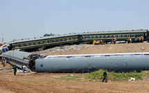 واژگونی قطار زائران ايرانی در خاک سوريه