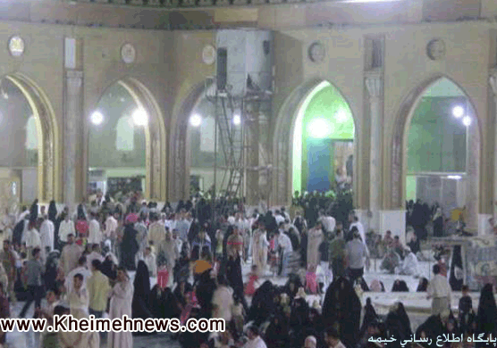 گزارش تصویری مراسم عزاداری حضرت خدیجه(س) در مسجد کوفه