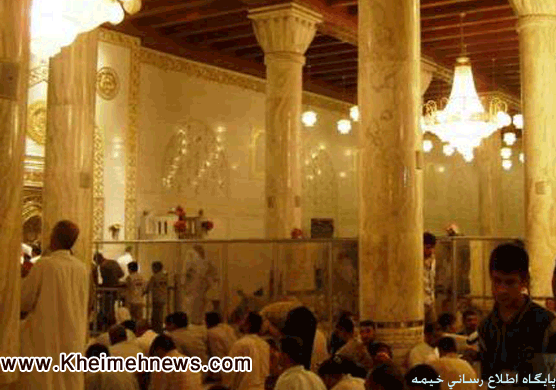 گزارش تصویری مراس عزاداری حضرت خدیجه(س) در مسجد کوفه