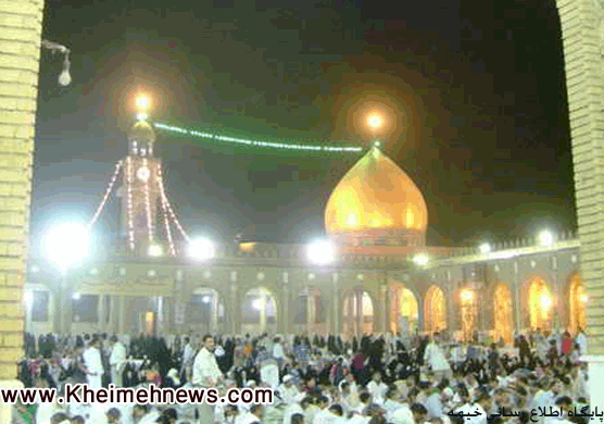 گزارش تصویری مراسم عزاداری حضرت خدیجه(س) در مسجد کوفه