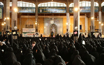 گردهمايي مذهبي بانوان شهرستان آبيک برگزار شد