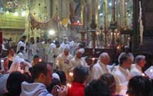 ضد و خورد  کشیشان ارتودوکس و راهبان ارمنی در قدس اشغالي