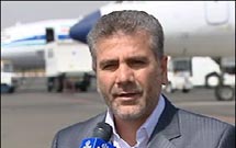زائران ايراني با هواپيما عازم نجف اشرف مي‌شوند