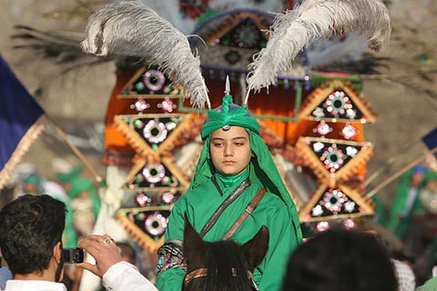 كاروان عاشورا در خميني شهر اصفهان