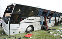 کشته و زخمي شدن 37 زائر در تصادف ايلام