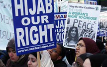 اعلام انزجار  از قتل يك زن مسلمان