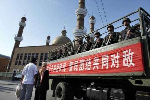 تعطیلی مساجد در غرب چین