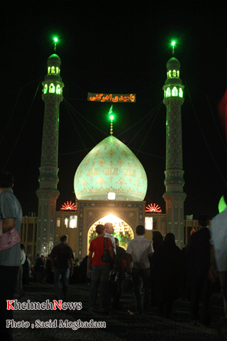 مراسم جشنهای نیمه شعبان در مسجد مقدس جمکران