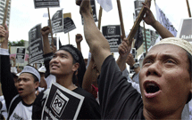 گردهم‌آیی مسلمانان اندونزی علیه تروریسم