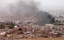 حمله هواپیماهای یمنی به چندین بازار