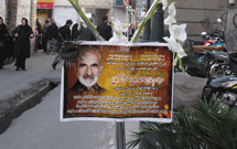 مراسم یادبود مرحوم خرازی در مسجد بینایی تهران