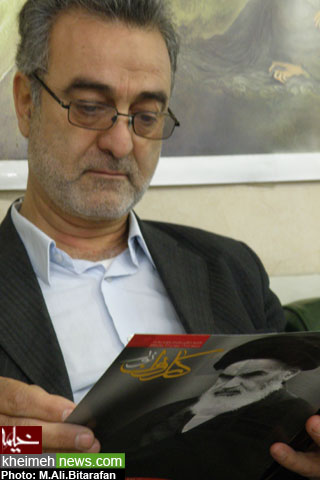 مصاحبه با پارچه باف مدیر اجرایی ساخت ضریح امام حسین(ع)