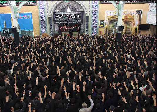 مراسم عزاداری دهه دوم فاطمیه در حوزه علمیه تهران برگزار می‌شود