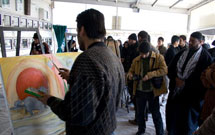 نمایشگاه «لبیک» ایران در کربلا