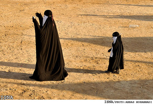 مراسم تعزیه‌ی روز عاشورا در لامرد استان فارس