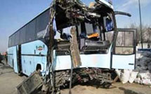 ۶ کشته و ۹ زخمی در تصادف اتوبوس زائران ایرانی در عراق