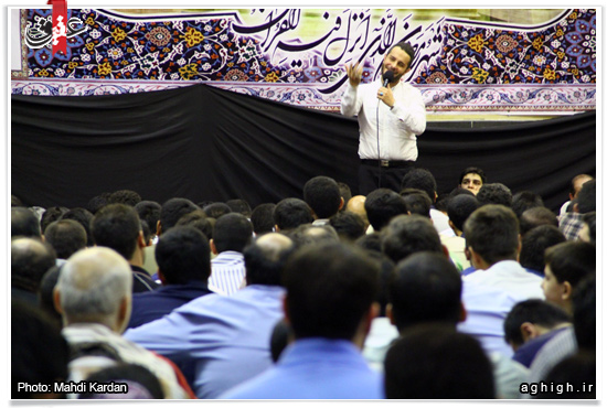 مراسم بیست و نهمین شب ماه رمضان در حسینیه دلریش برگزار شد