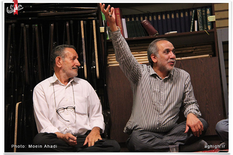 جلسه شعر آیینی با حضور استاد سید مجتبی حسینی و احد ده بزرگی