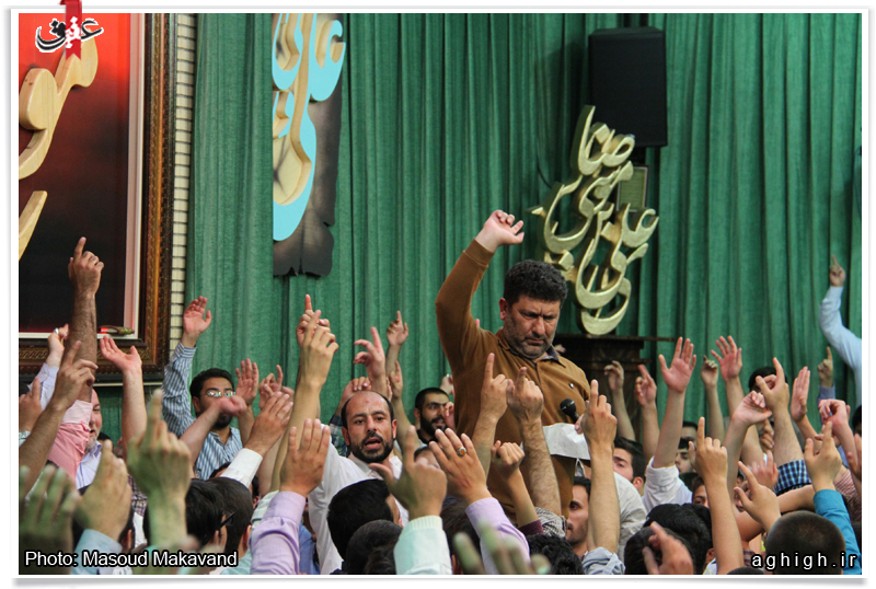 مراسم جشن شب عید غدیر در حسینیه موج الحسین برگزار شد