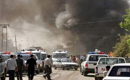 انفجار در مسیر عزاداران حسینی