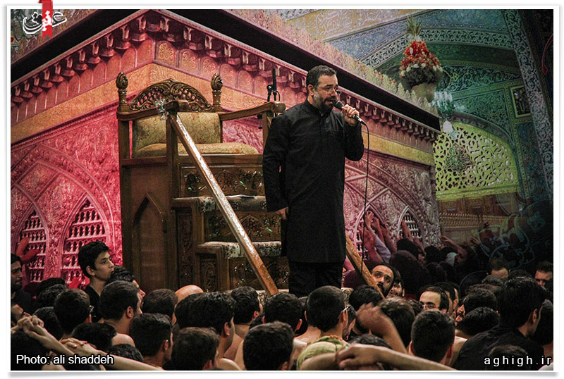 هشتمین شب مراسم عزاداری دهه آخر صفر در حسینیه آیت الله هاشمی شاهرودی برگزار شد