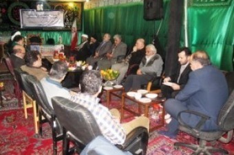 نشست مشترک اعضای شورای هیئات مذهبی و کانون مداحان به مناسبت ایام الله دهه فجر