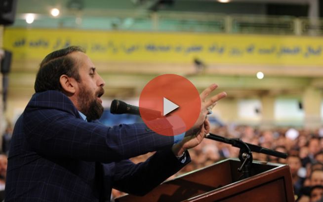 شعرخوانی حاج احمد واعظی در محضر رهبر انقلاب  <img src="/images/video_icon.png" width="11" height="10" border="0" align="top">