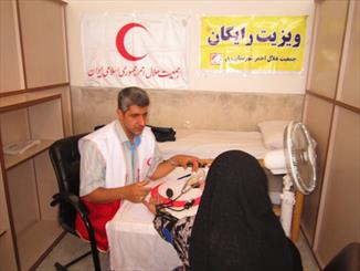 فعالیت ۶ درمانگاه هلال احمر در شهرهای زیارتی عراق