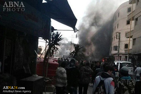 وقوع انفجار تروریستی در زینبیه دمشق