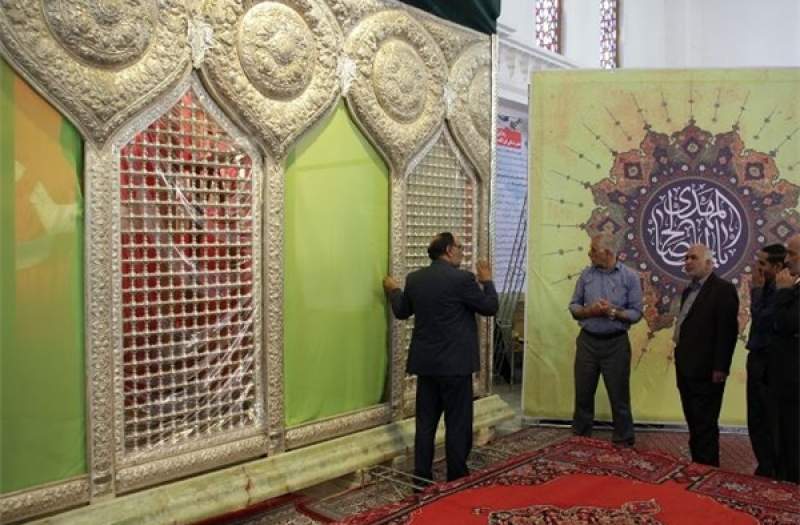 تکمیل نیم ضریح خیمه گاه امام سجاد(ع) در شیراز